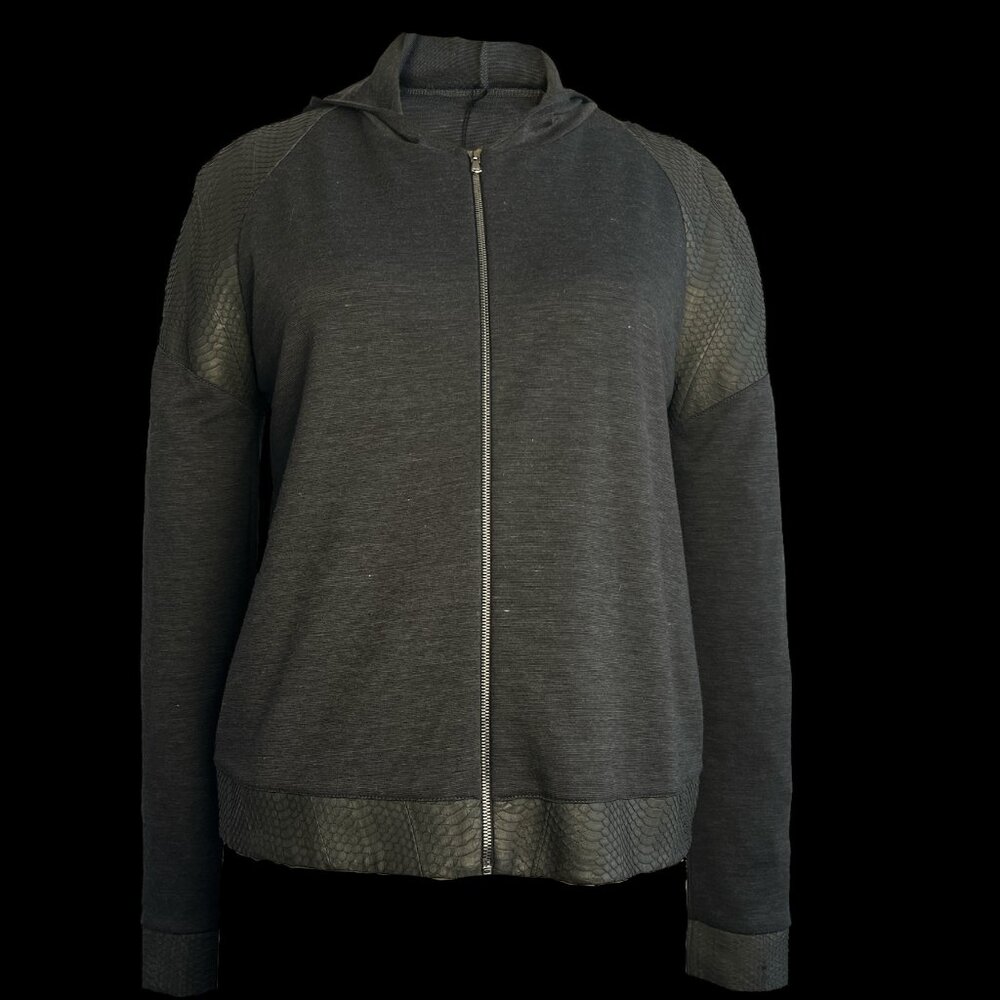 Python Trimmed Hoodie